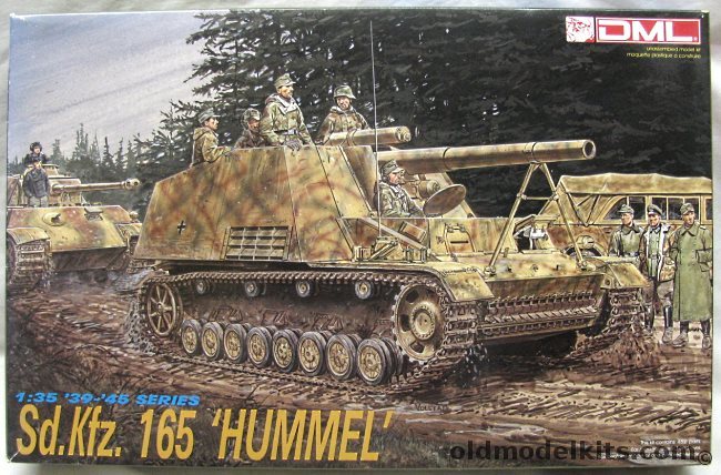 DML 1/35 Sd.Kfz.165 Hummel, 6004 plastic model kit